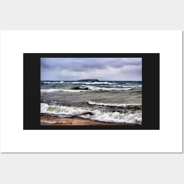 Whitecaps on Superior Wall Art by bgaynor